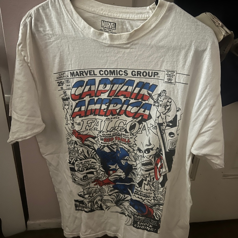 Marvel Comics Captain America and Falcon Tee